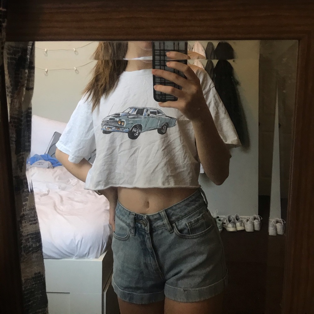 cropped brandy tshirt